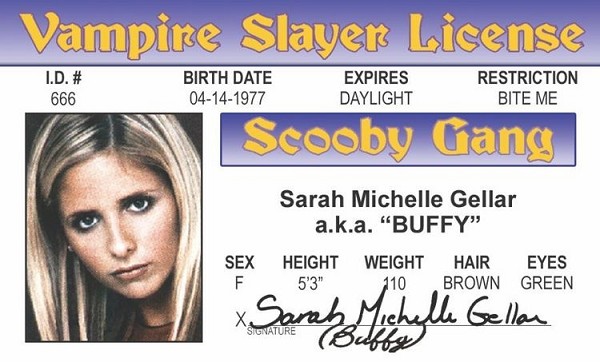 signs 4 fun Buffy - Sarah Gellar ID