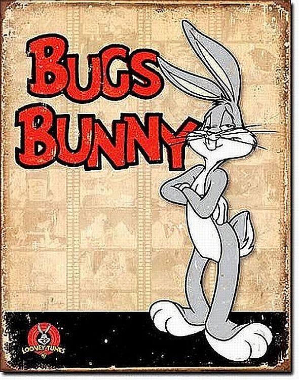 signs 4 fun Bugs Bunny Retro Metal Tin Sign