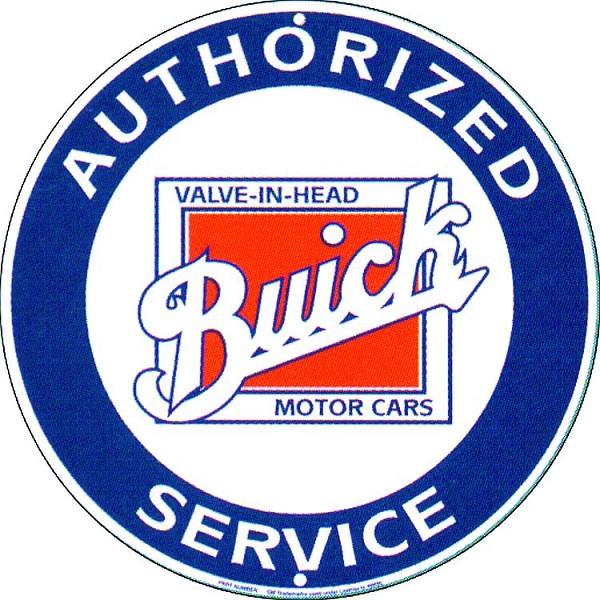 signs 4 fun Buick Authorized Service Round Sign