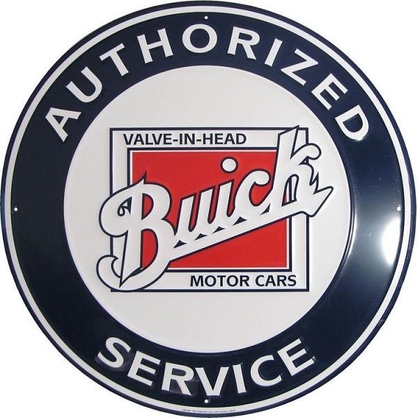 signs 4 fun Buick Service 24 inch Large Round Sign