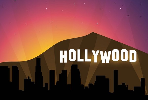 signs 4 fun CA Hollywood Sign Large Sticker