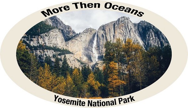 signs 4 fun CA Yosemite National Park Sticker
