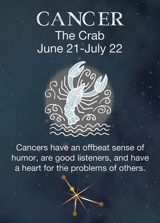 signs 4 fun Cancer Zodiac Magnet