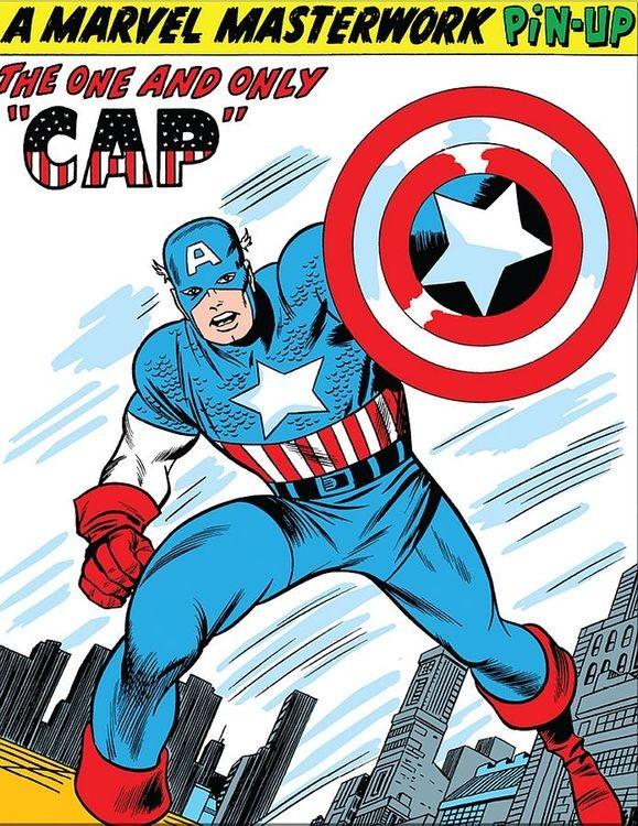 signs 4 fun Captain America II Metal Sign