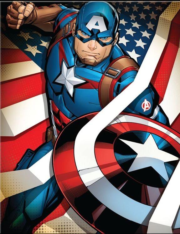 signs 4 fun Captain America Metal Tin Sign