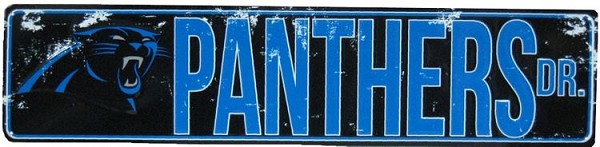 signs 4 fun Carolina Panthers Street Sign