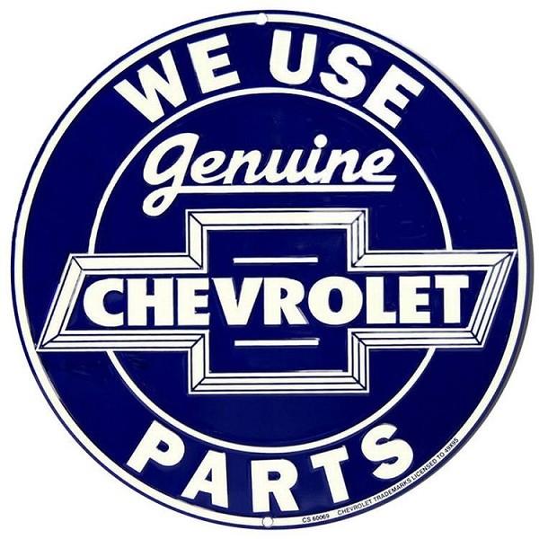 signs 4 fun Chevy 24 inch Large Round Sign