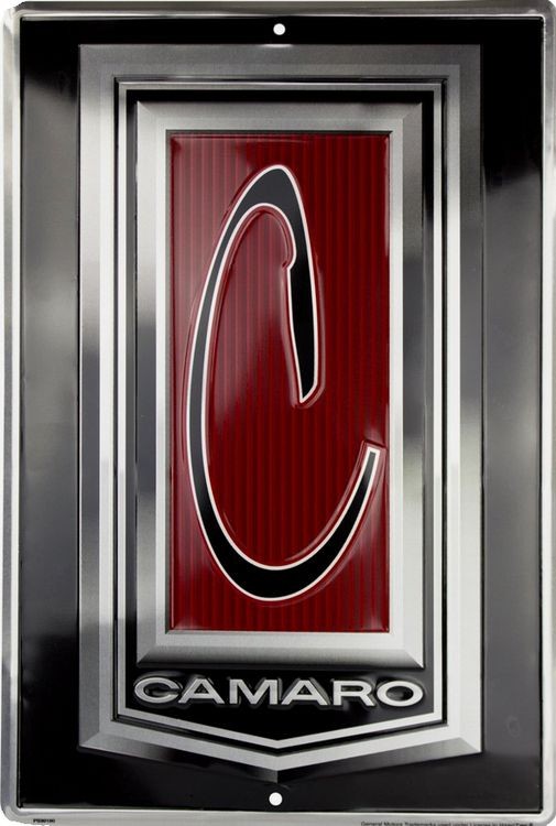 signs 4 fun Chevy Camaro Logo Lg. Parking Sign