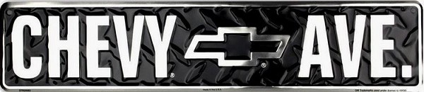 signs 4 fun Chevy Street Sign