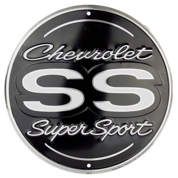 signs 4 fun Chevy Super Sport Round Sign
