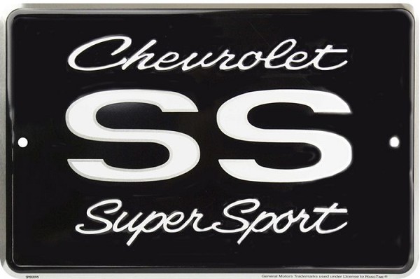 signs 4 fun Chevy Super Sport Sm. Parking Sign