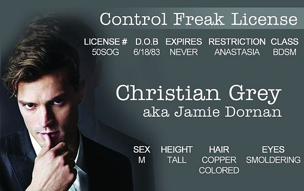 signs 4 fun Christian Grey ID