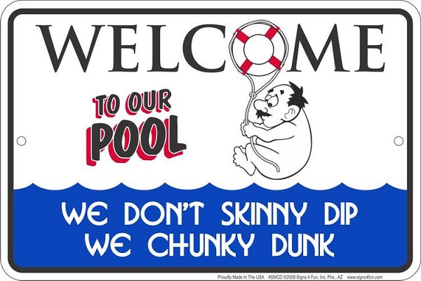 signs 4 fun Chunky Dunk Sm. Parking Sign