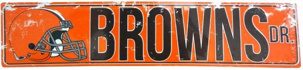 signs 4 fun Cleveland Browns Dr Street Sign