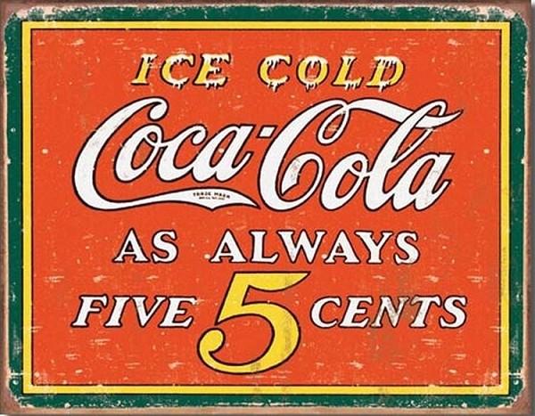 signs 4 fun Coke Always Metal Tin Sign