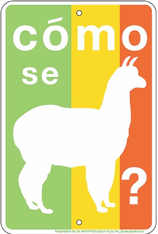signs 4 fun Como Se Llama Sm. Parking Sign