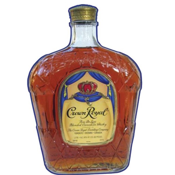 signs 4 fun Crown Royal Bottle Die Cut Sign