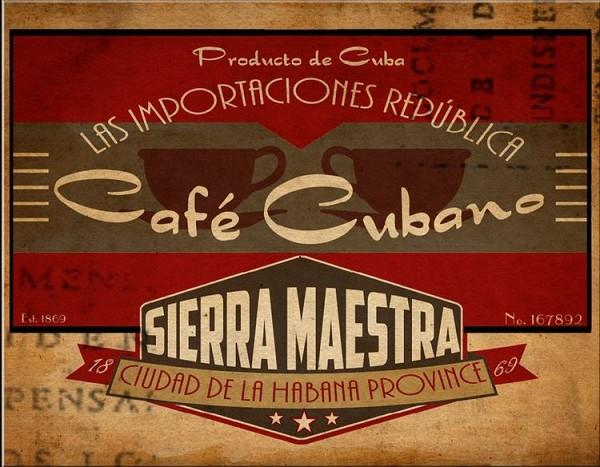 signs 4 fun Cubano Coffee Metal Sign