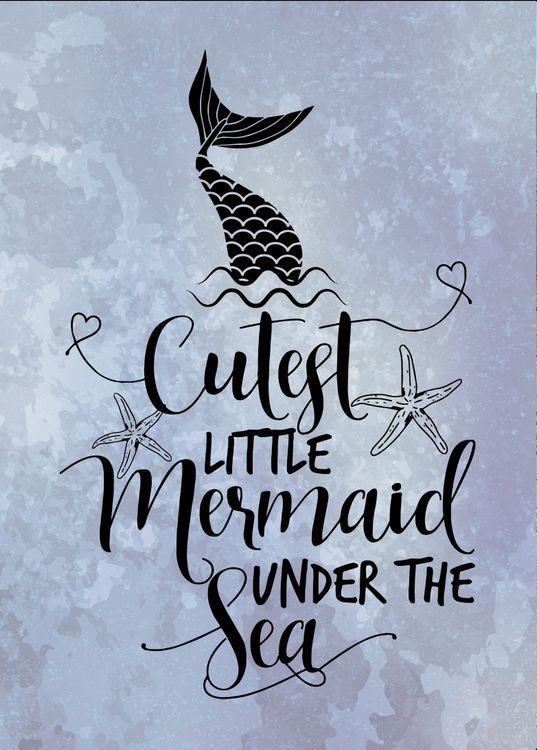 signs 4 fun Cutest Mermaid Magnet