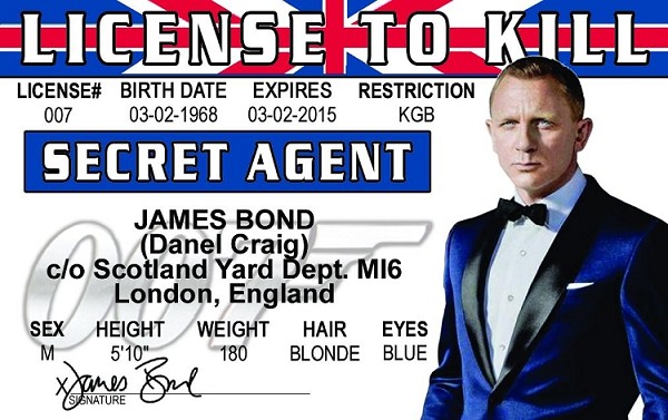 signs 4 fun Daniel Craig ID