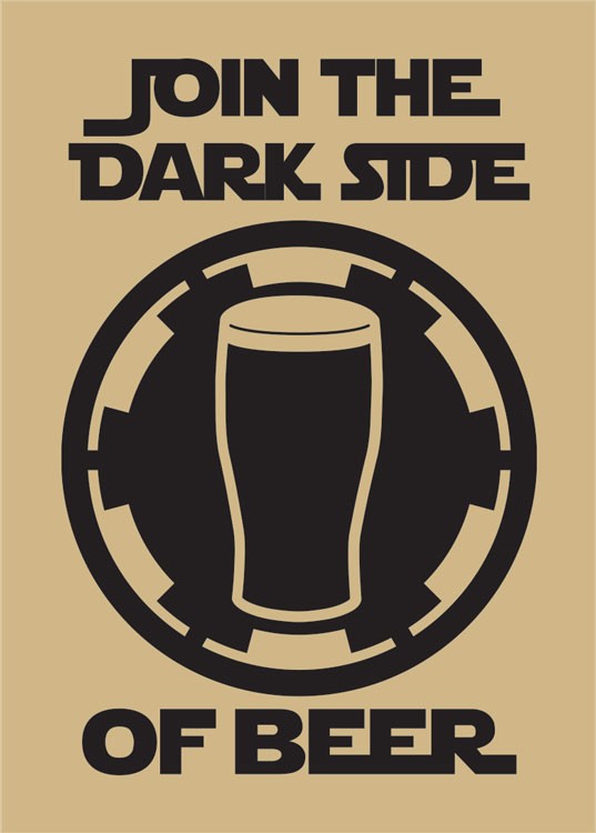 signs 4 fun Dark Side of Beer