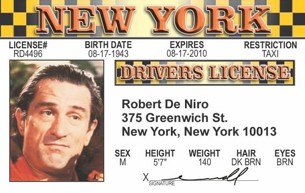 signs 4 fun De Niro ID