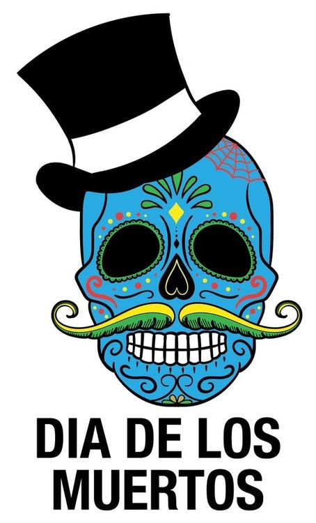 signs 4 fun Dia de los Muertos Sticker