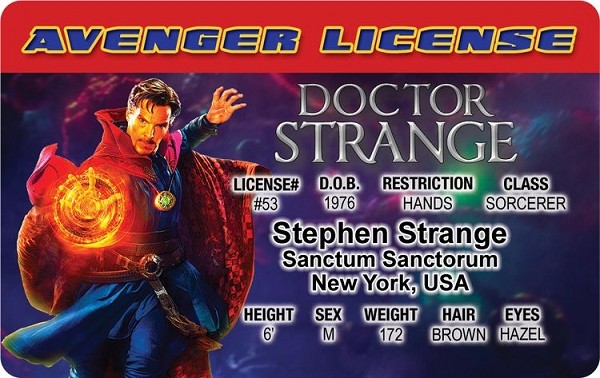 signs 4 fun Doctor Strange ID