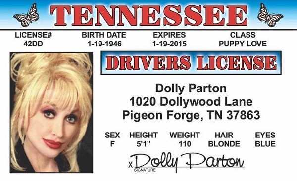 signs 4 fun Dolly Parton ID