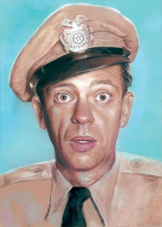 signs 4 fun Don Knotts Portrait Magnet