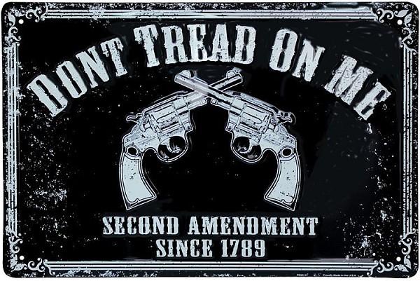 signs 4 fun Don't Tread on Me Large Parking Sign