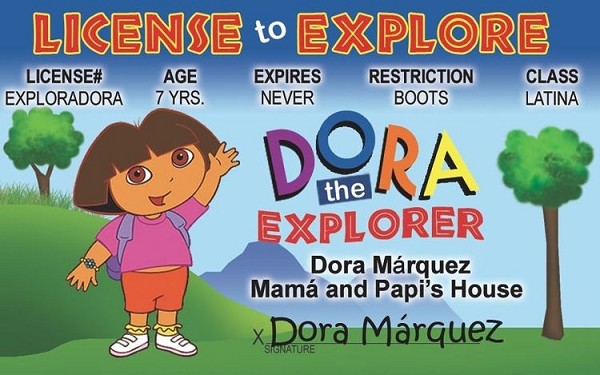 signs 4 fun Dora ID
