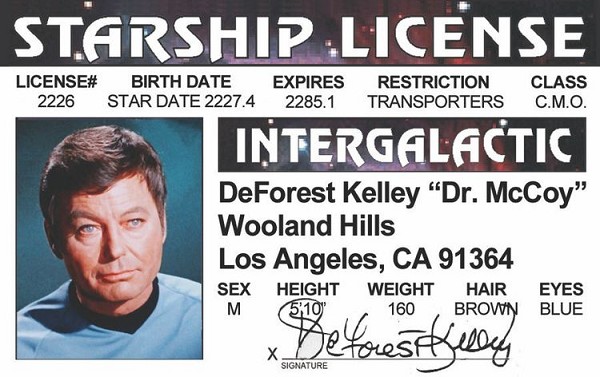 signs 4 fun Dr. McCoy ID