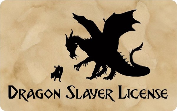 signs 4 fun Dragon Slayer ID