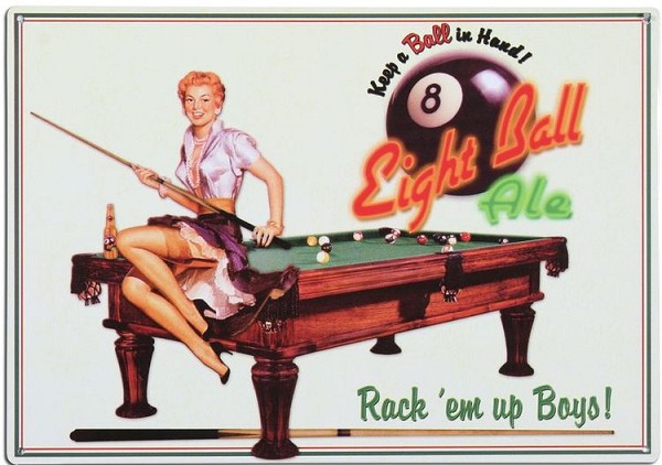 signs 4 fun Eight Ball Ale Metal Sign