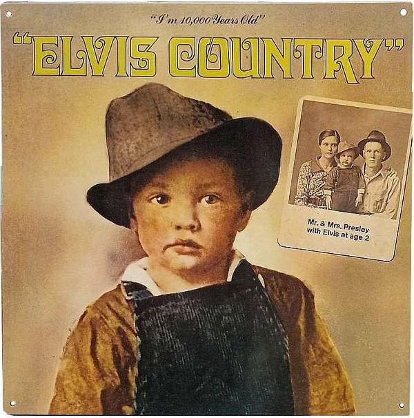 signs 4 fun Elvis Country Metal Sign