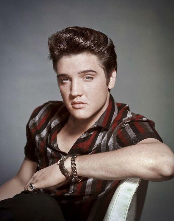 signs 4 fun Elvis Portrait Metal Sign
