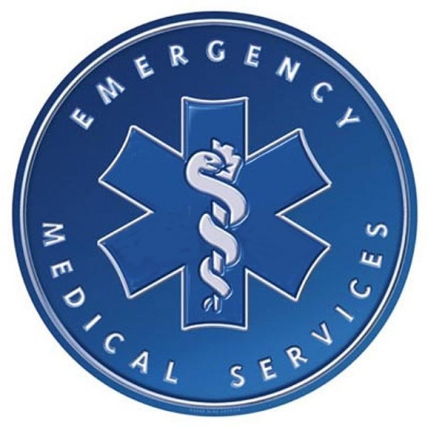 signs 4 fun Emergency Medical 12 inch Round Sign