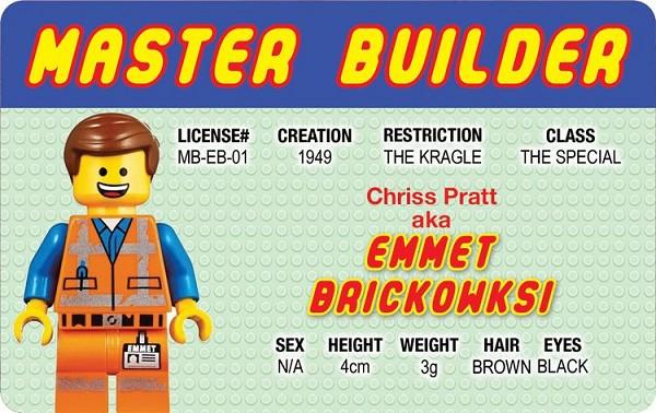 signs 4 fun Emmet Brickowski ID