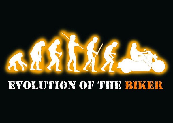 signs 4 fun Evolution of the Biker Magnet