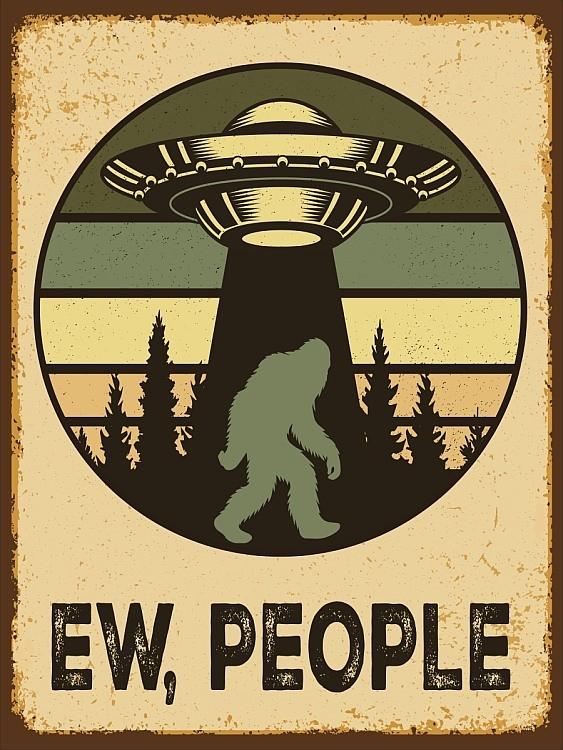 signs 4 fun Ew People Small Sign