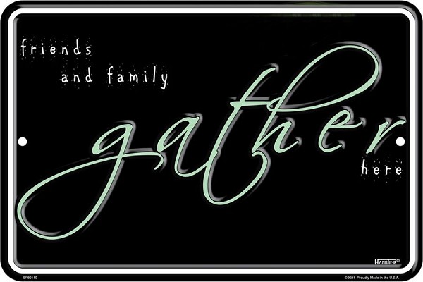 signs 4 fun Family Gather Small Parking Sign