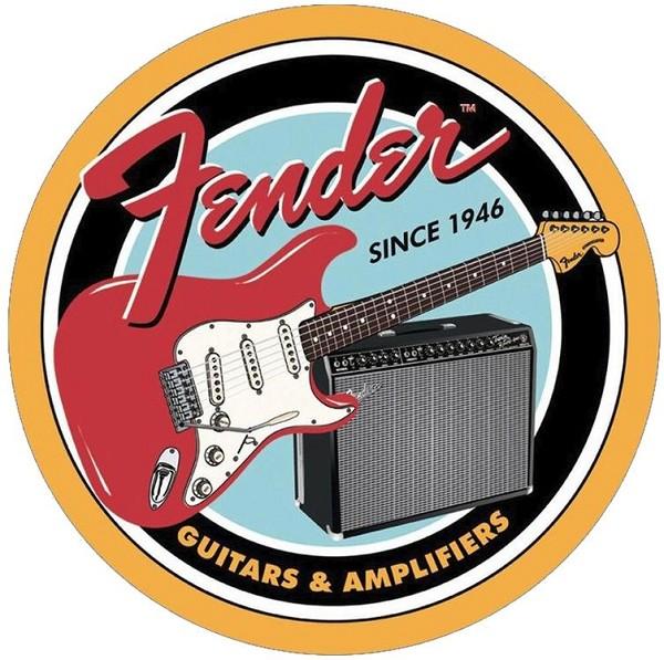 signs 4 fun Fender G&A Round Sign