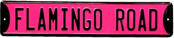 signs 4 fun Flamingo Road Street Sign