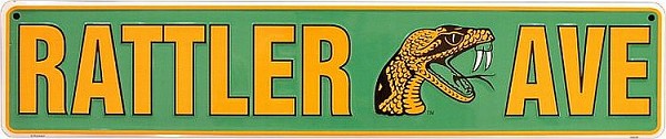 signs 4 fun Florida A&M Rattlers Street Sign