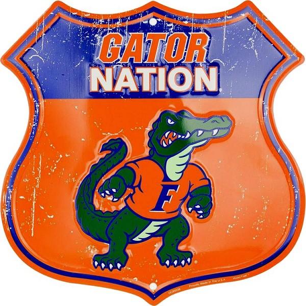 signs 4 fun Florida Gator Nation Shield