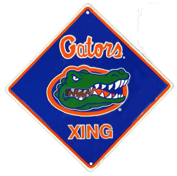 signs 4 fun Florida Gators Crossing Sign
