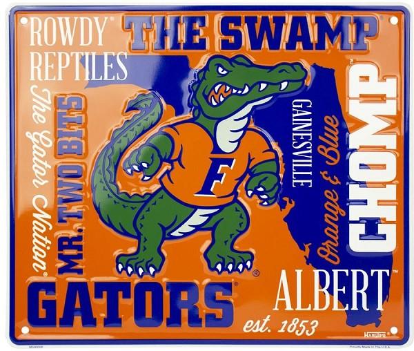 signs 4 fun Florida Gators Fan Cloud College Sign