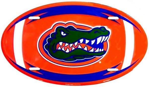 signs 4 fun Florida Gators Oval II License Plate