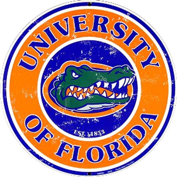 signs 4 fun Florida Gators Round Sign